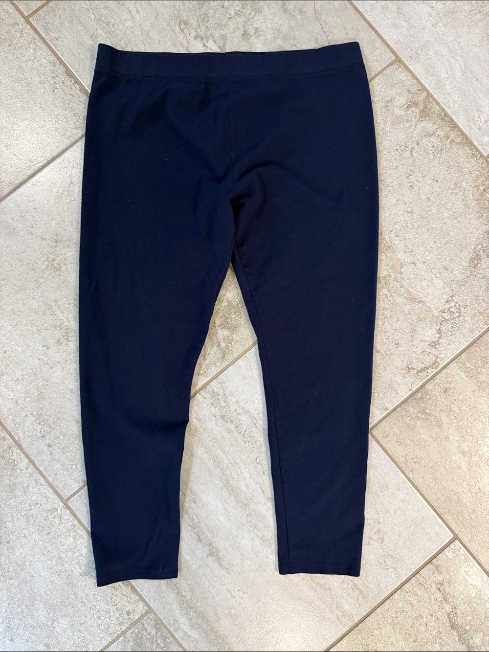 Style & Co. Navy Stretch Waistband Leggings